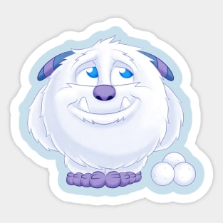 AdoraBall Snowman Sticker